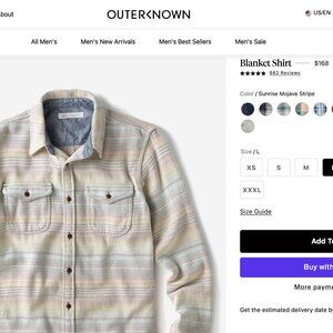 Outerknown Blanket Shirt (Men's)
